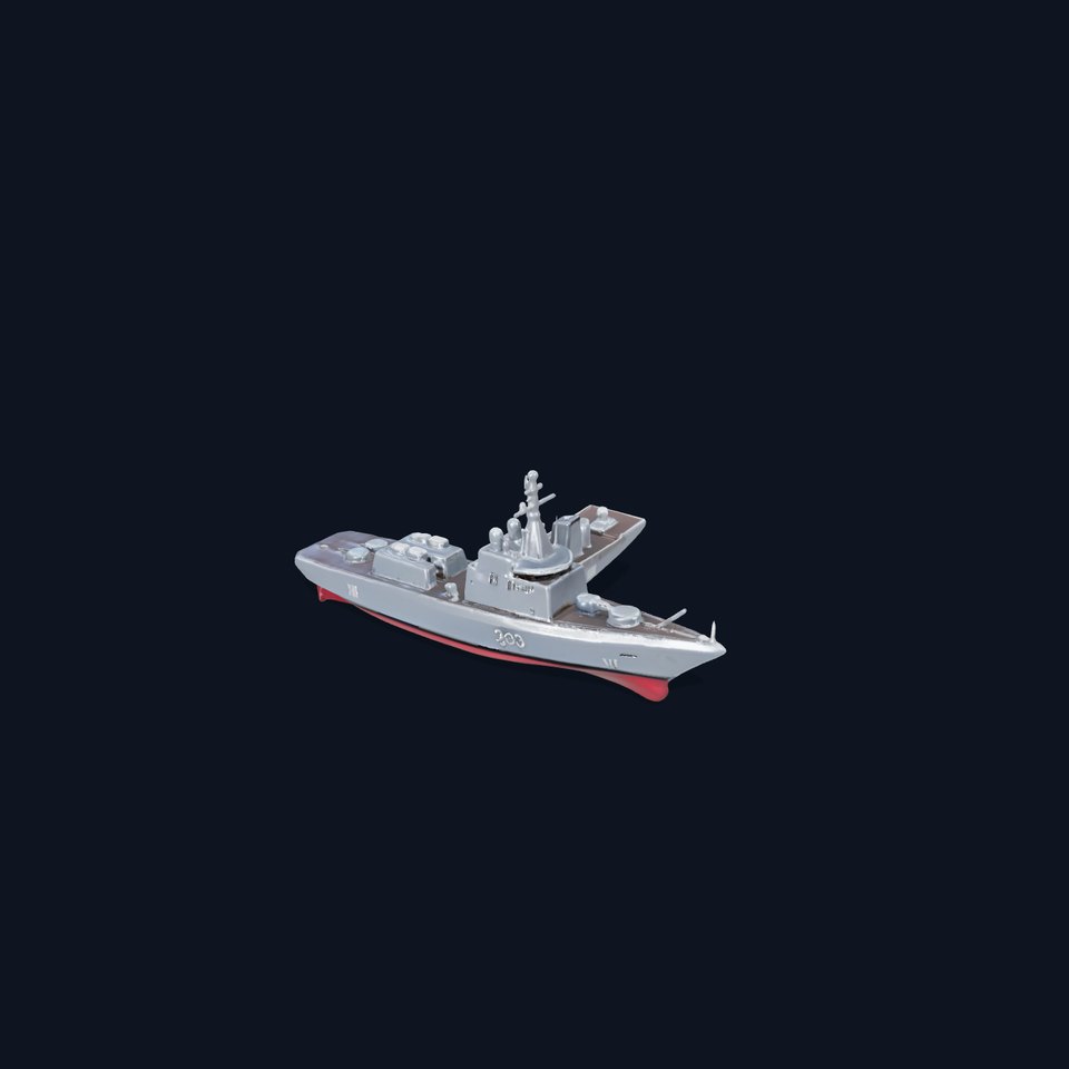 Modern Naval Destroyer model pack